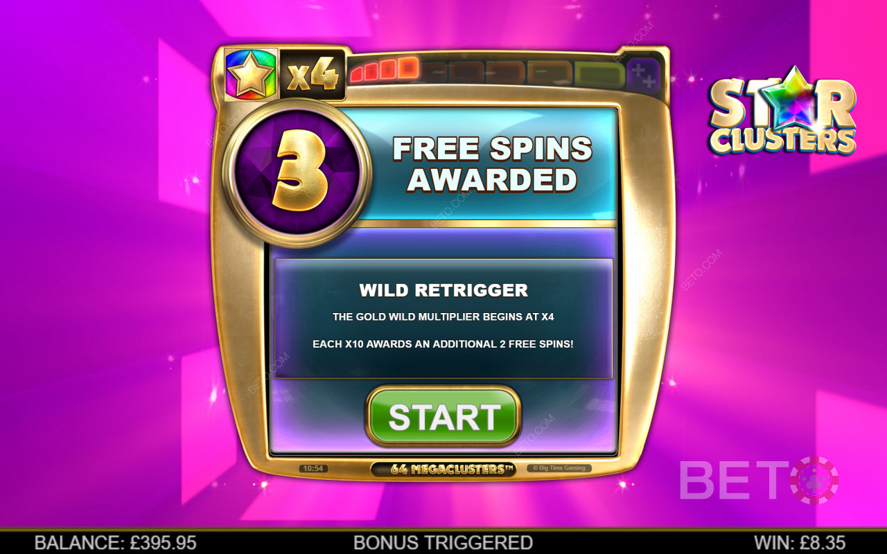 قم بتشغيل ميزة Free Spins لكسب مكافآت أعلى