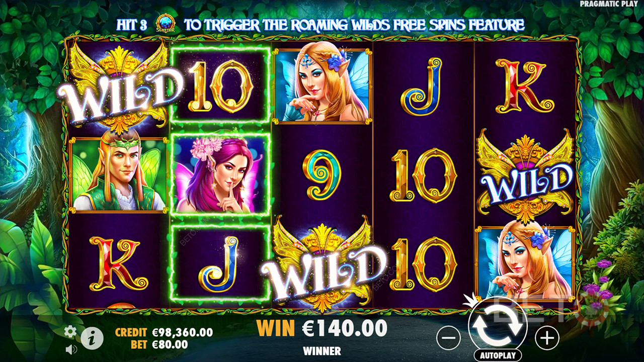 مراجعة Wild Pixies من BETO Slots