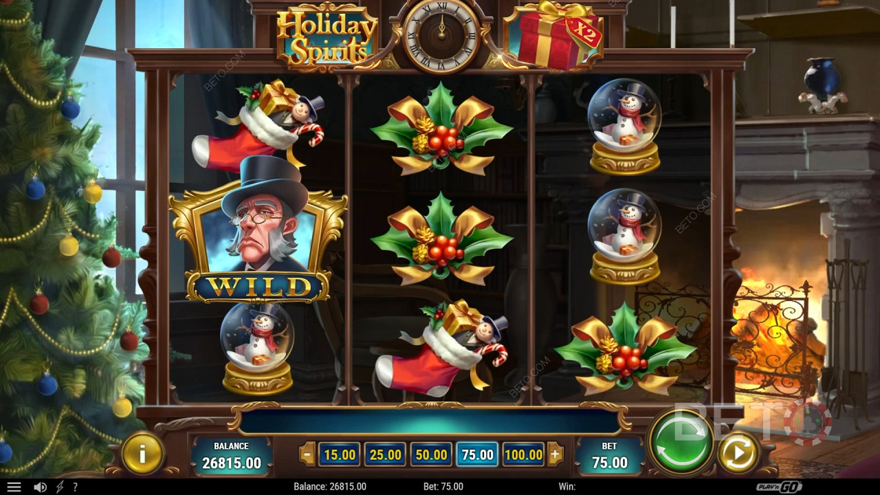 Holiday Spirits اللعب المجاني