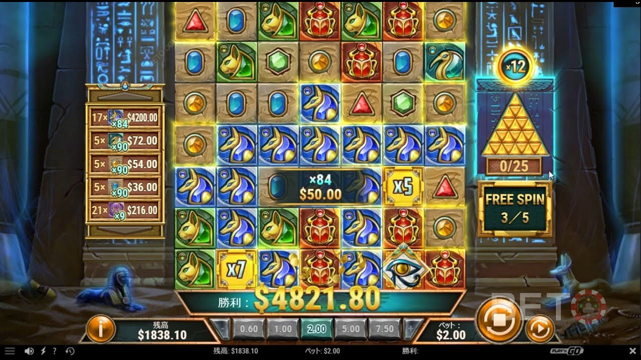 هيكل شبكي ضخم لـ Golden Osiris