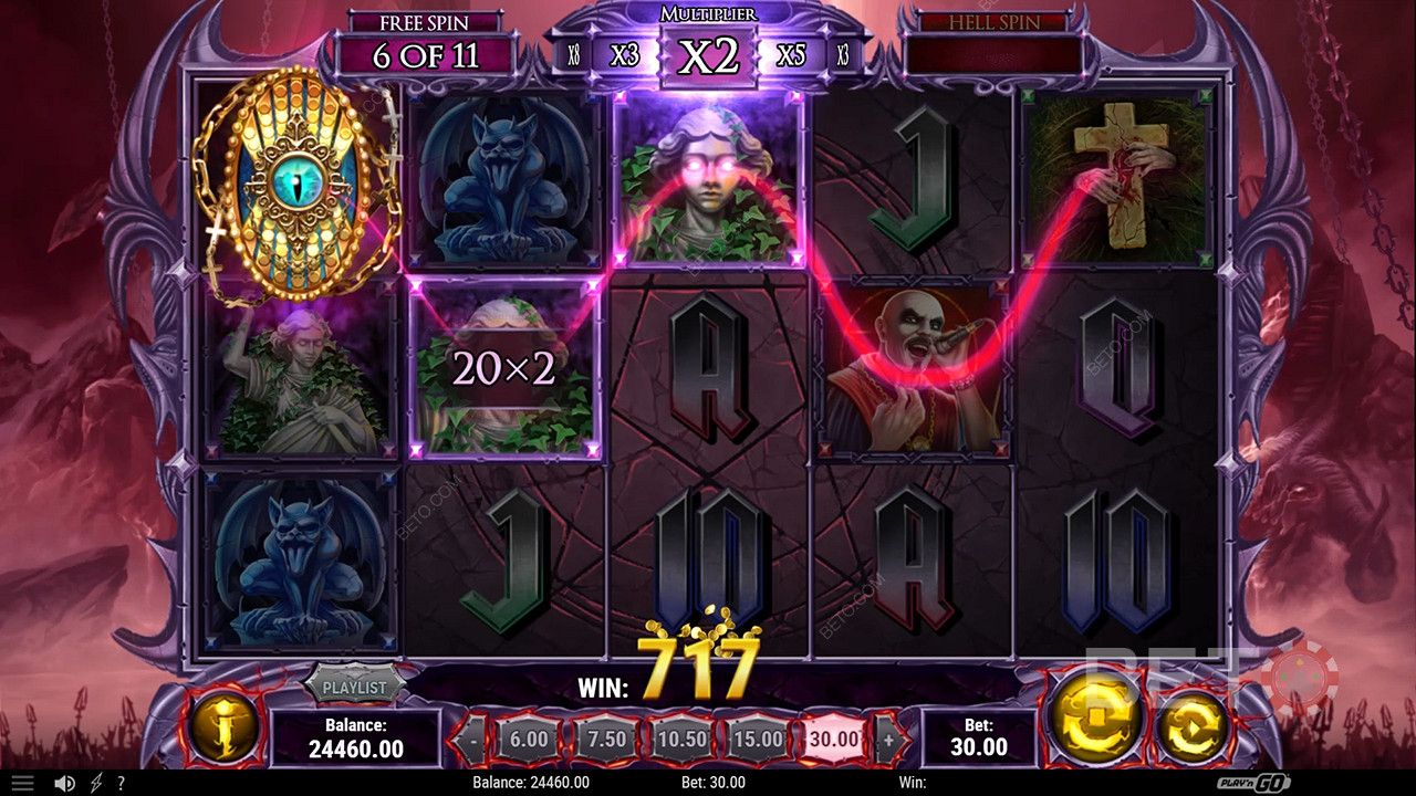 شرح ميزات المكافآت الإضافية في Demon بواسطة Play