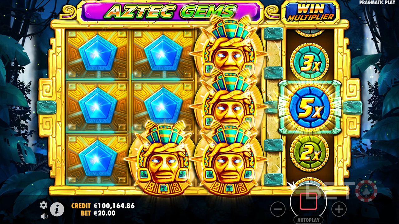 مراجعة Aztec Gems بواسطة BETO Slots