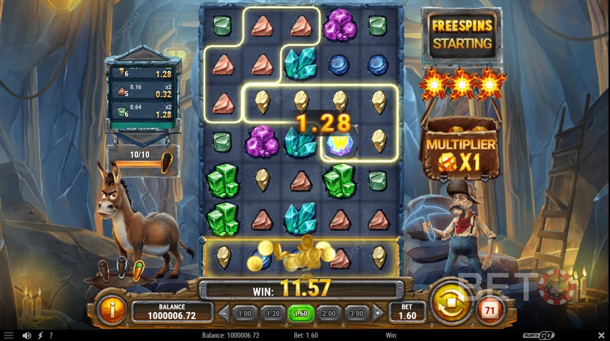 مجموعات متعددة في Miner Donkey Trouble