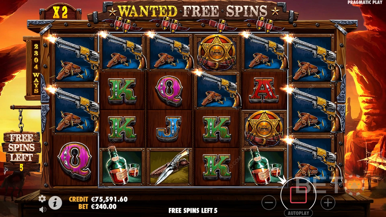 مراجعة The Wild Gang من BETO Slots