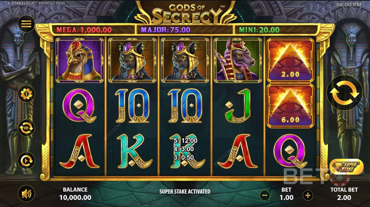 5x3 هيكل Gods of Secrecy