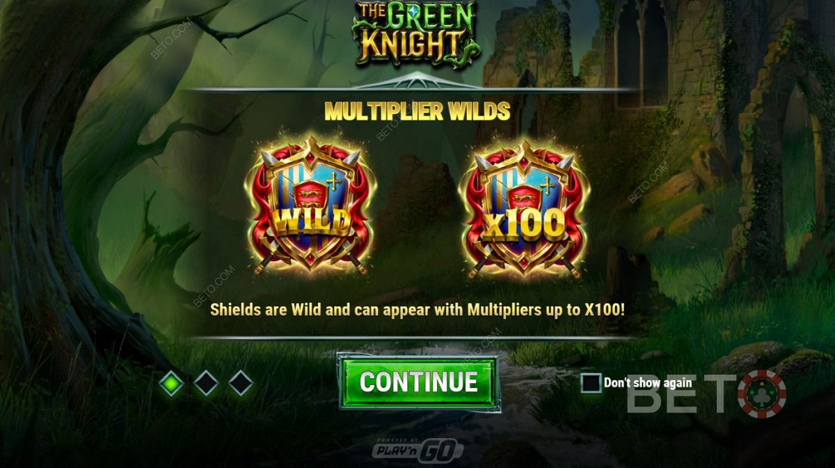 البرية المضاعفة الخاصة في The Green Knight