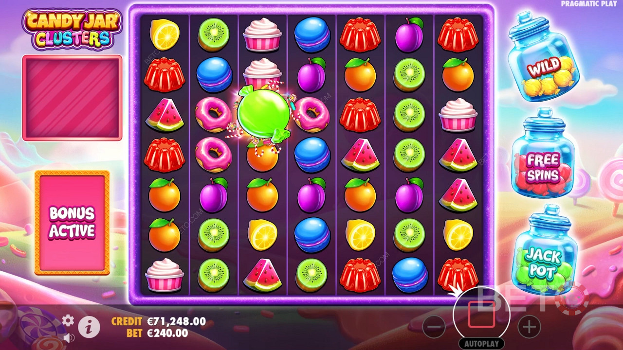 Candy Jar Clusters اللعب المجاني