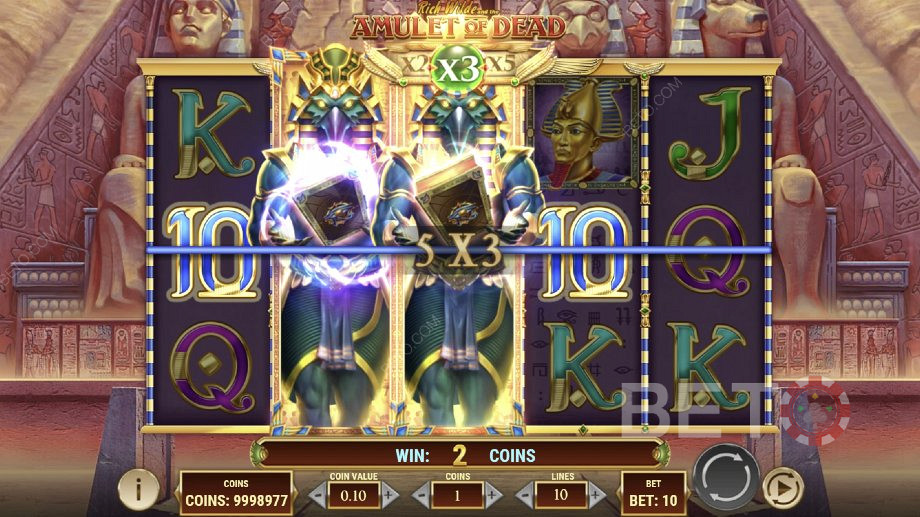 اثنان من Thoth Wilds متوسعتين بالكامل في Rich Wilde وتميمة الموتى