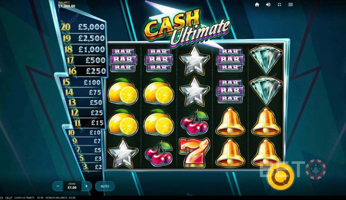 رموز مختلفة عالية القيمة في Cash Ultimate