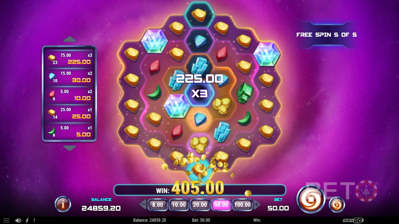 مراجعة Diamond Vortex من BETO Slots