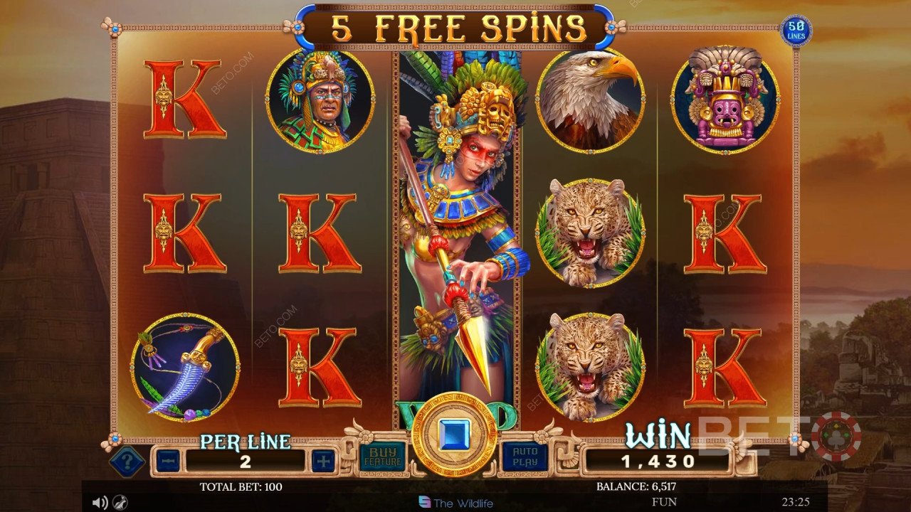 مراجعة تعويذة الأزتك من BETO Slots