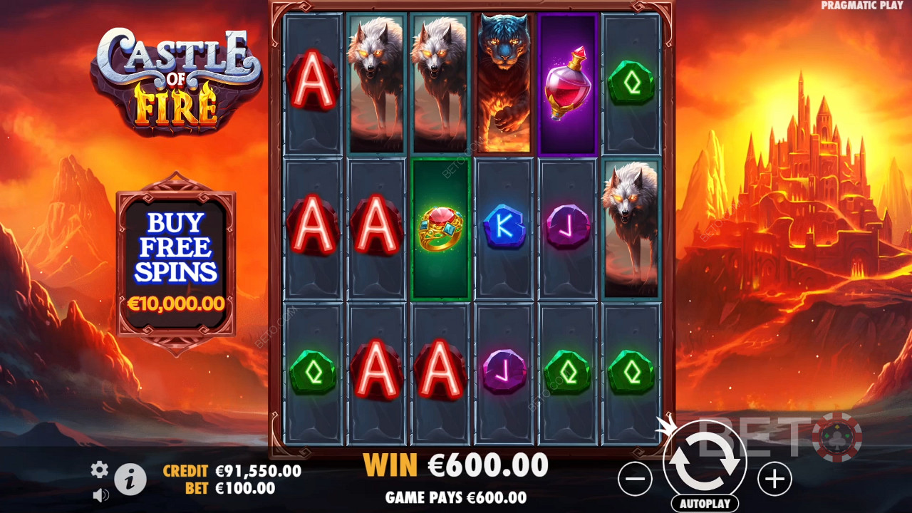 مراجعة قلعة النار من قبل BETO Slots