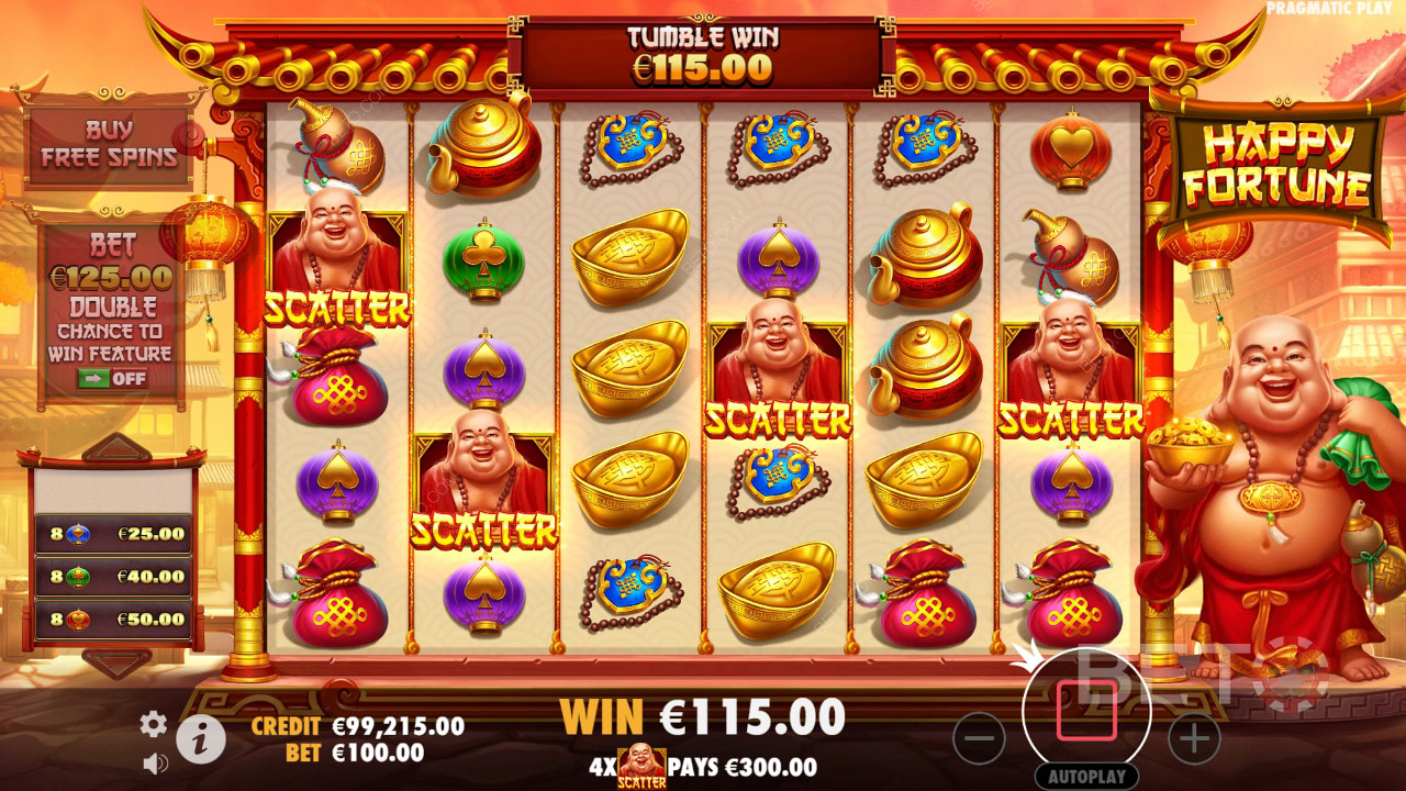مراجعة Happy Fortune من BETO Slots