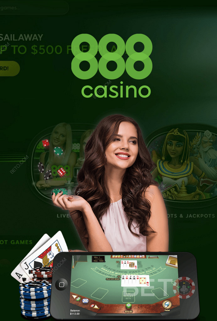 التصميم وسهولة الاستخدام في 888casino