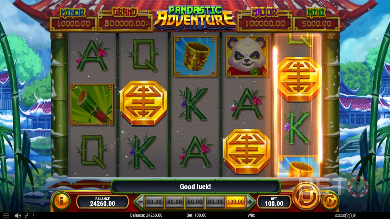 مراجعة مغامرة بانداستيك من BETO Slots