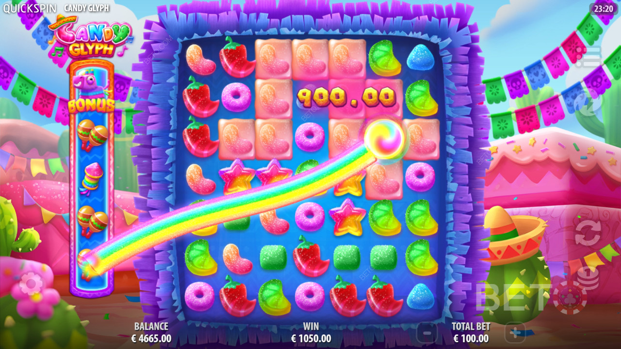 مراجعة Candy Glyph بواسطة BETO Slots