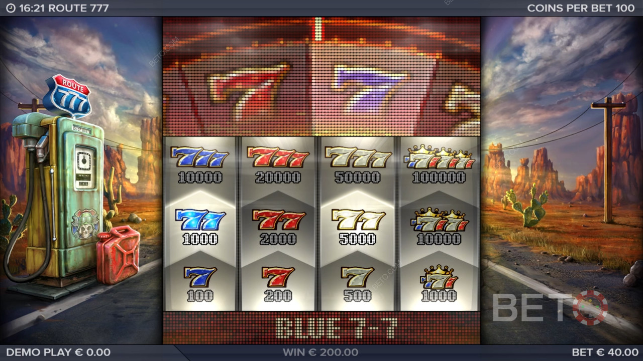 مراجعة طريق 777 من قبل BETO Slots
