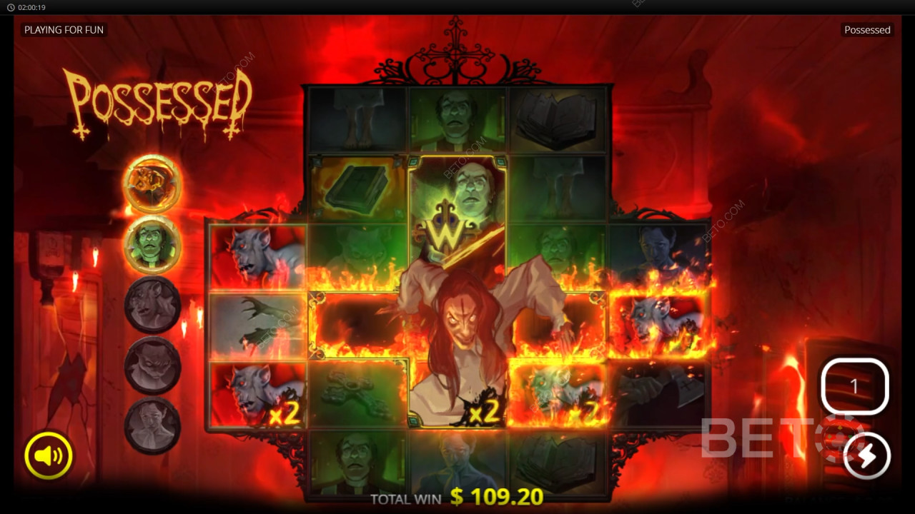 مراجعة Possessed by BETO Slots