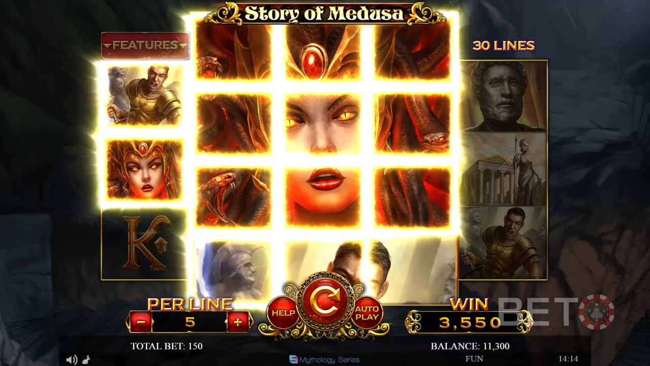 مراجعة قصة ميدوسا من قبل BETO Slots