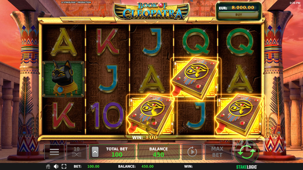 مراجعة كتاب كليوباترا من قِبل BETO Slots