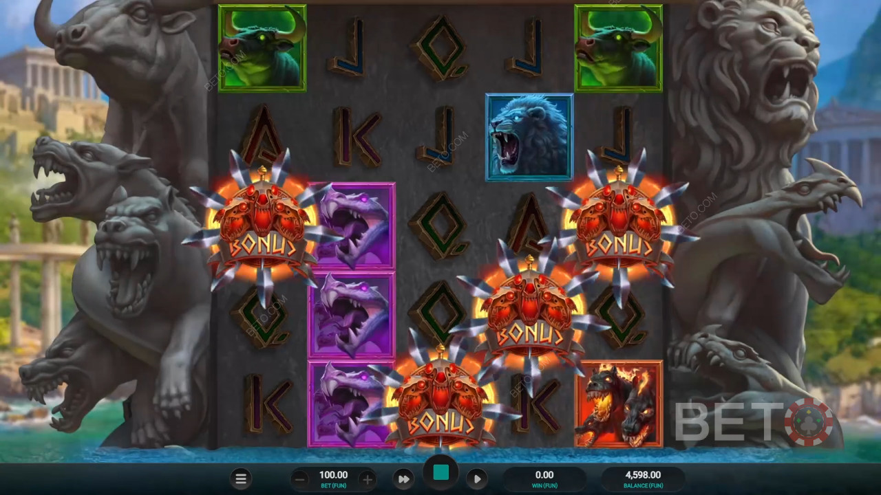 مراجعة Hercules Unleashed بواسطة BETO Slots