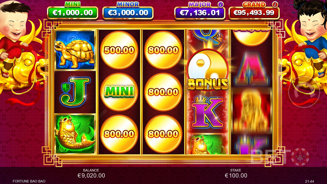 Fortune Bao Bao Jackpot Win & Spin اللعب المجاني