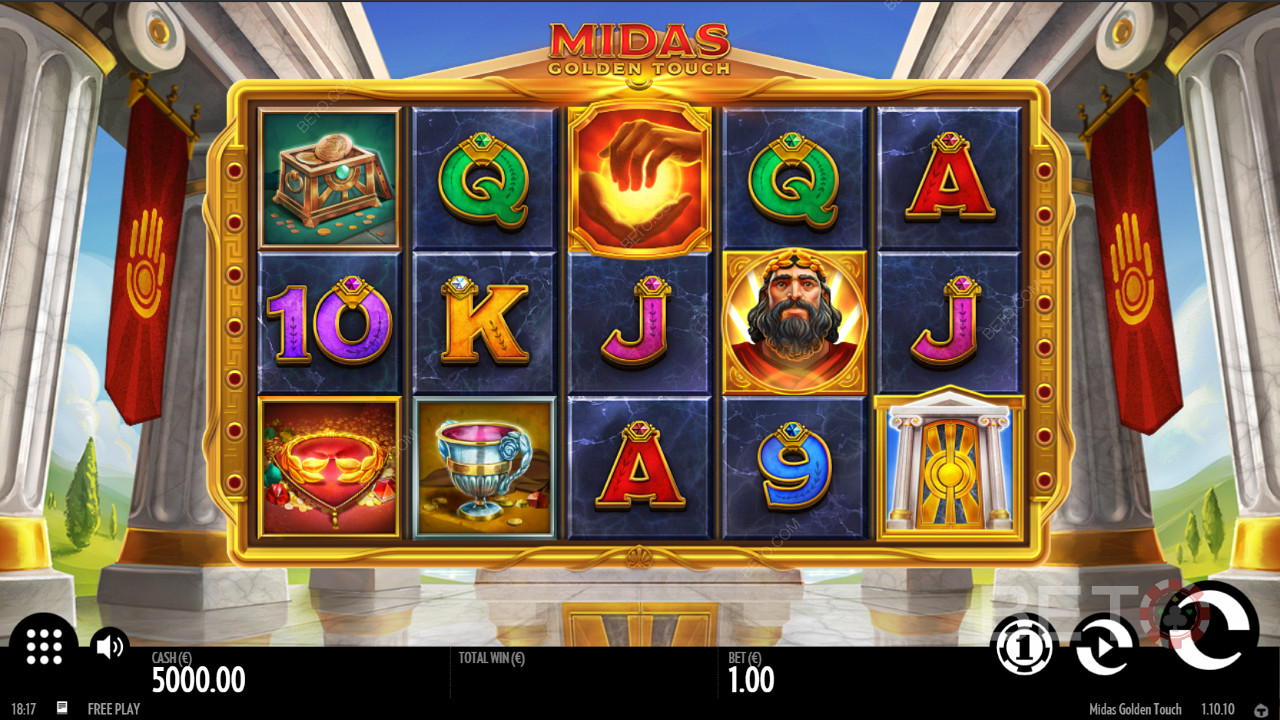 Midas Golden Touch اللعب المجاني