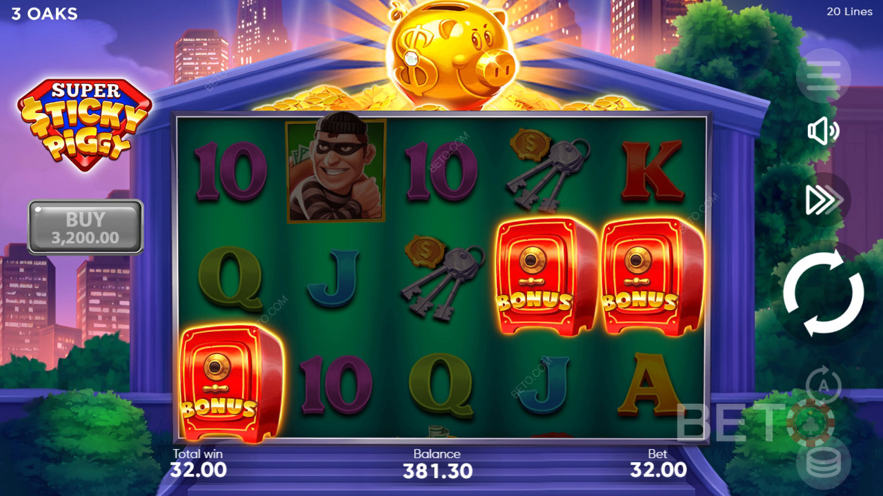 مراجعة لعبة Super Sticky Piggy من BETO Slots