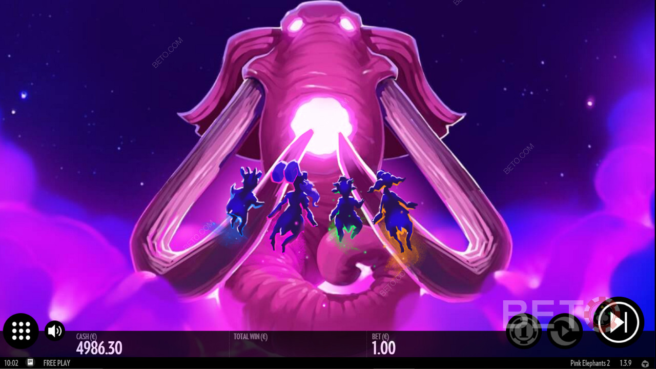 Pink Elephants 2 - تابع Pink Elephant في رحلة رائعة أخرى للحصول على مكافأة ودورات مجانية