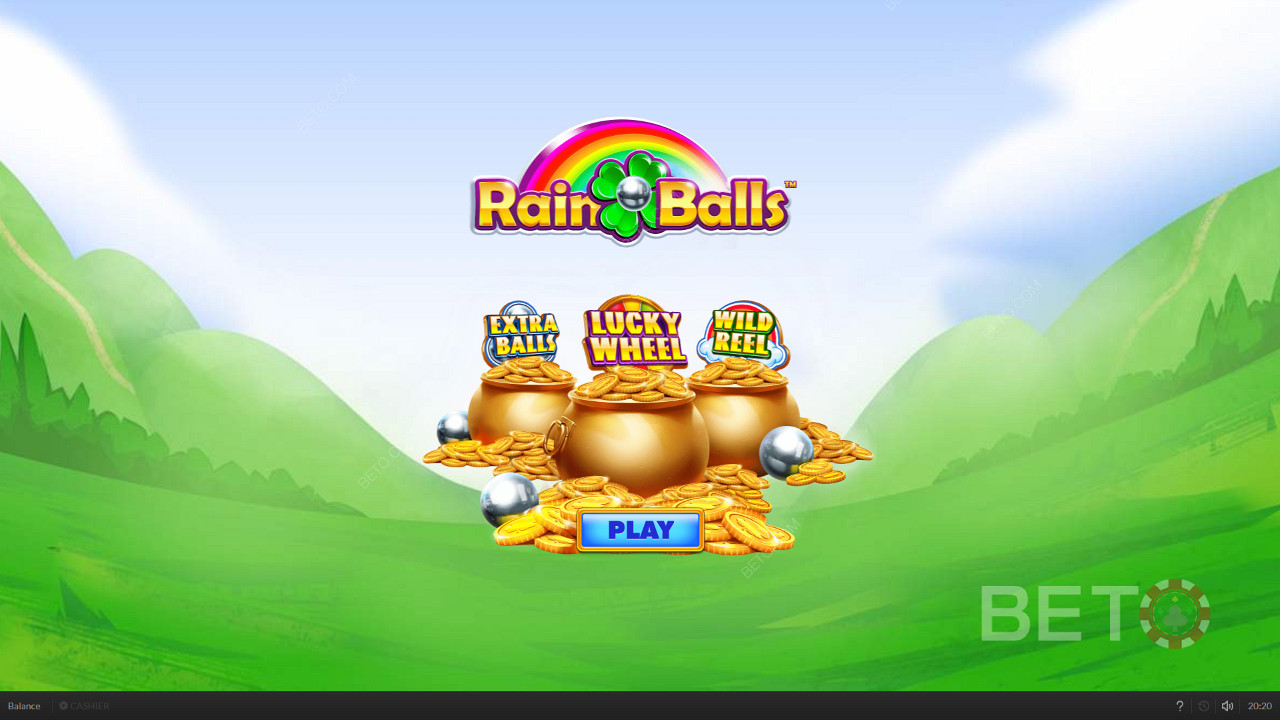 المراجل الذهبية في بداية Rain Balls