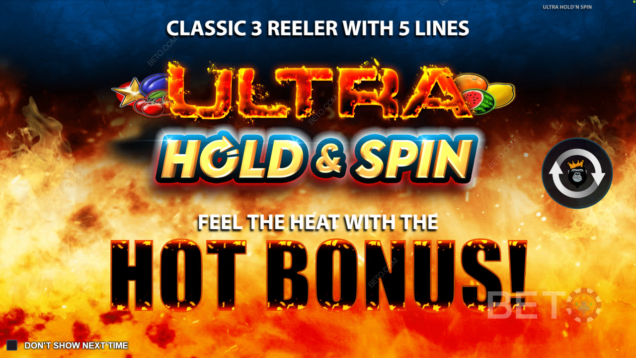 شاشة مقدمة من Ultra Hold and Spin