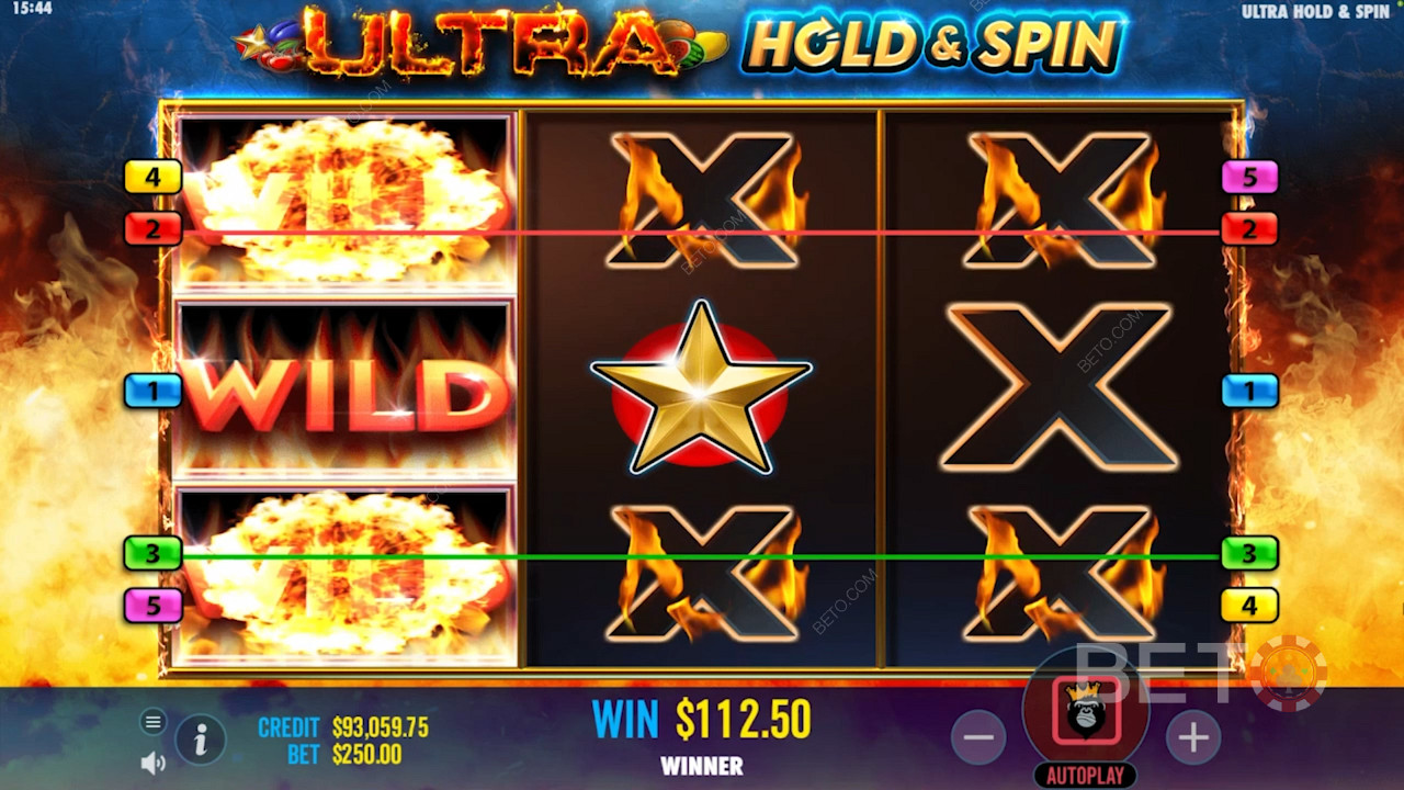 Ultra Hold and Spin من Reel Kingdom