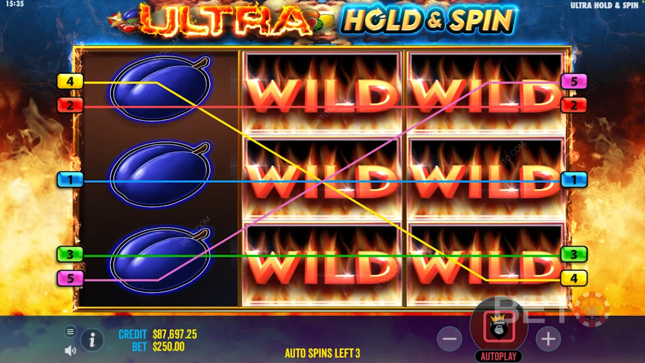 توسيع البراري في Ultra Hold and Spin