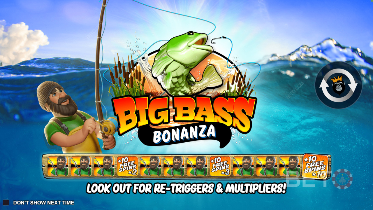Big Bass Bonanza ماكينة سلوت هي ماكينة سلوت مستوحاة من لعبة صيد السمك