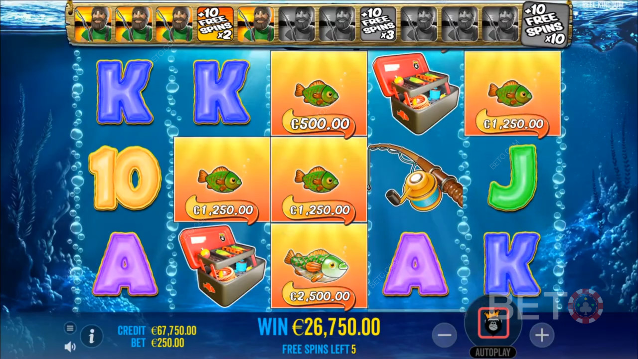 العب Big Bass Bonanza واجمع رموز الأموال الخاصة