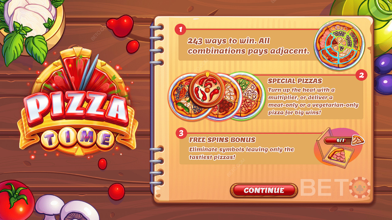 فتحة Pizza Time من Epic Industries لعشاق الطعام