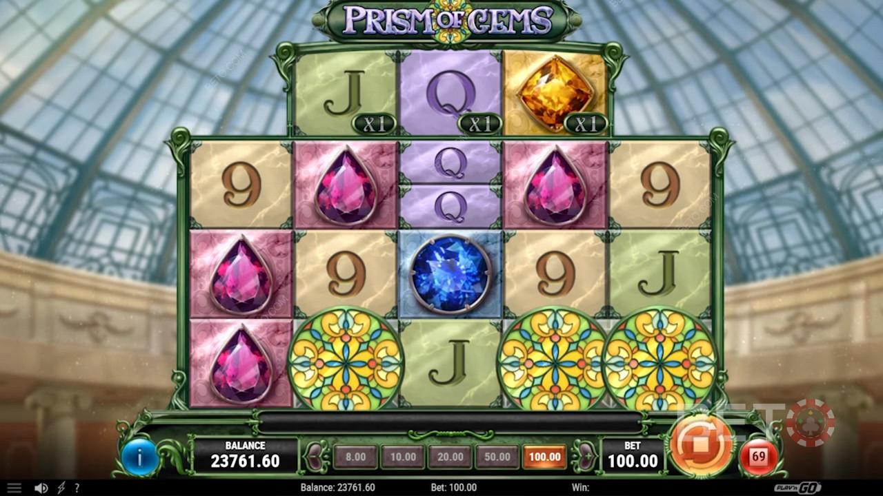 Prism of Gems - أحجار كريمة ملونة لامعة