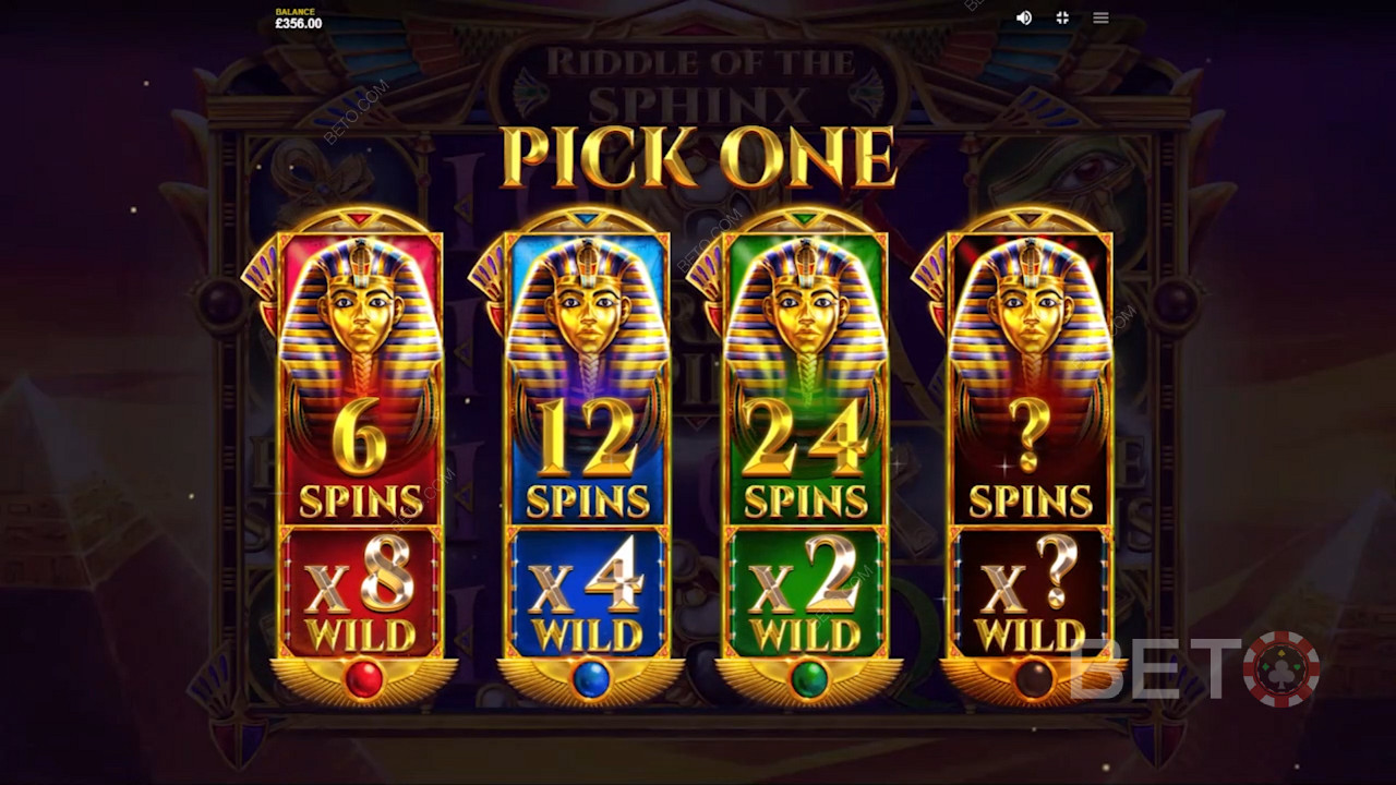براري خاصة في Riddle Of The Sphinx