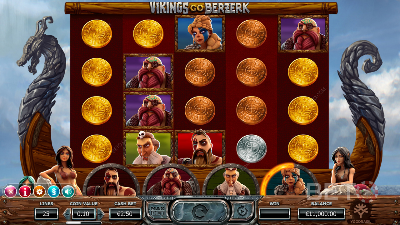 يتم تحميل فتحة Vikings Go Berzerk بميزات رائعة