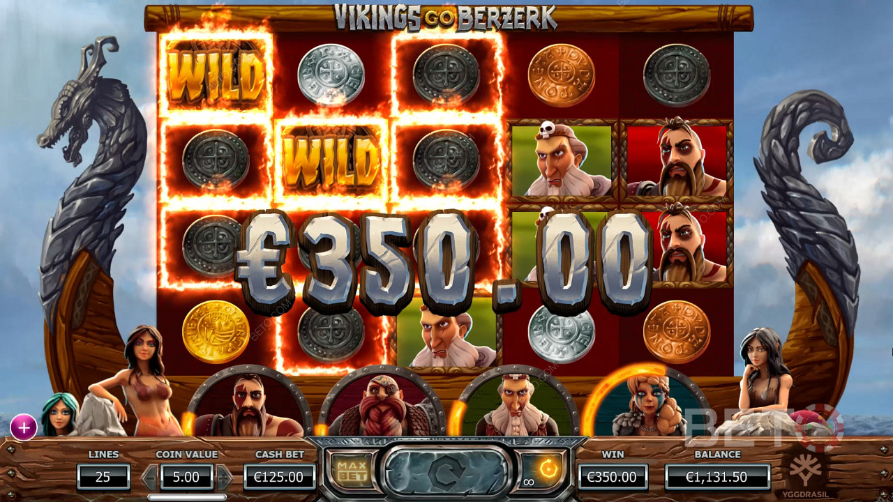 Vikings Go Berzerk - الموضوع والإعدادات