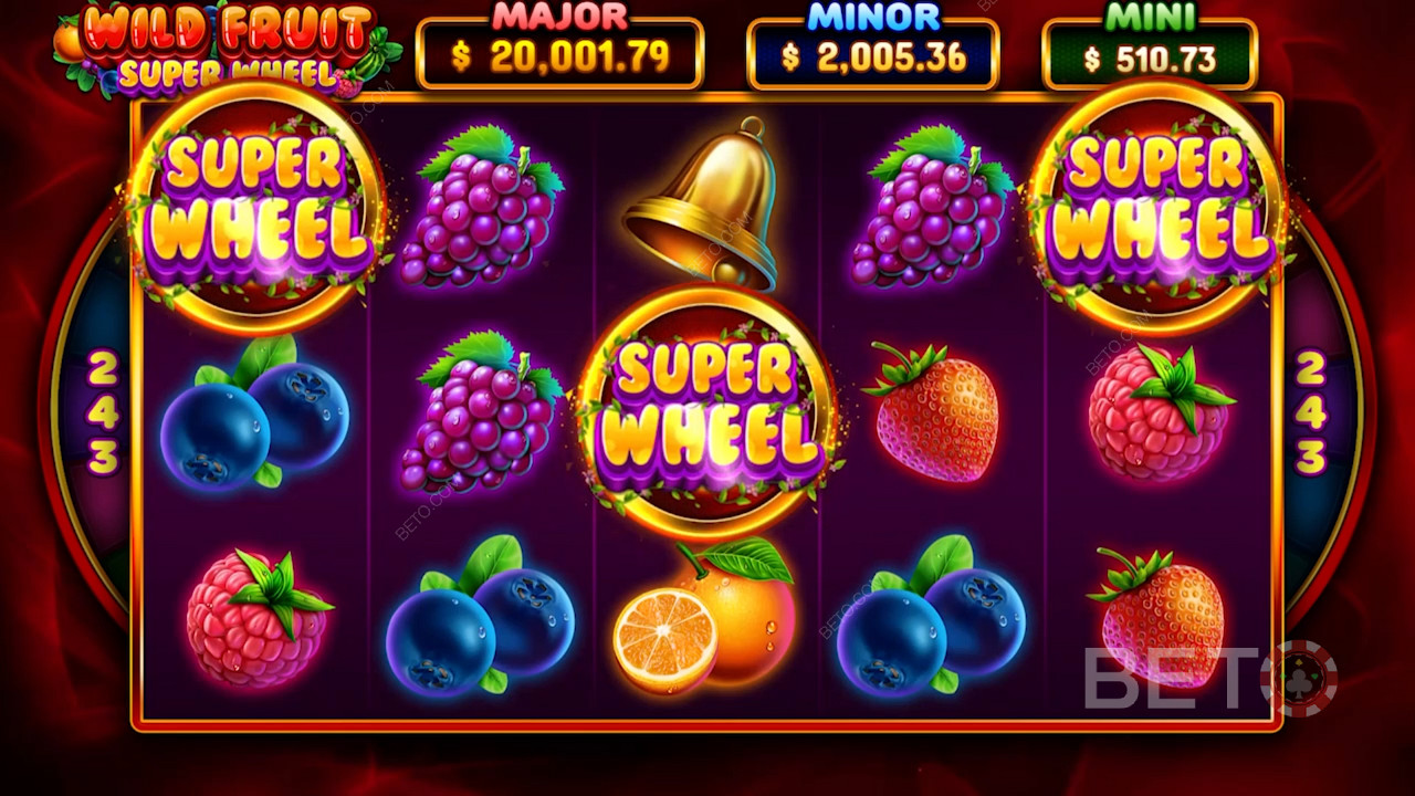 Wild Fruit Super Wheel من Pariplay