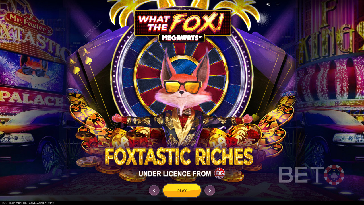 يتم تقديم فتحة Fox Megaways عبر الإنترنت في جميع الكازينوهات على الإنترنت تقريبًا