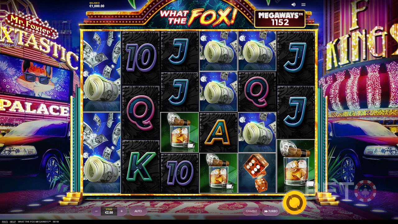 رموز مشرقة لـ What The Fox Megaways