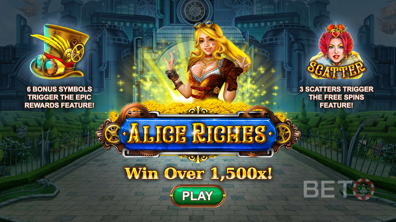 لعبة مذهلة Alice Riches من Pariplay