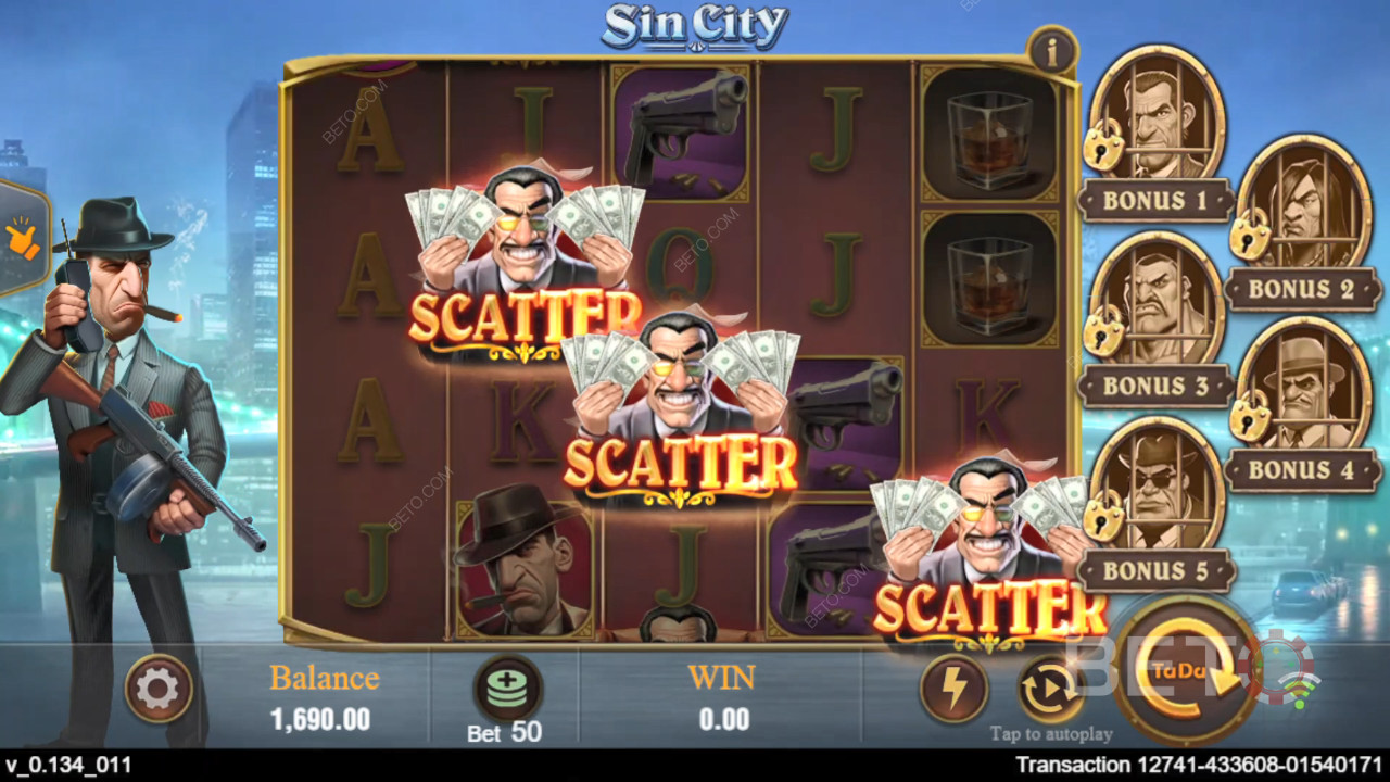 Sin City (TaDa Gaming) اللعب المجاني