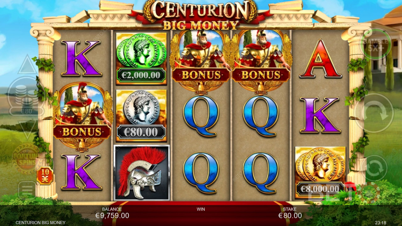 Centurion Big Money اللعب المجاني