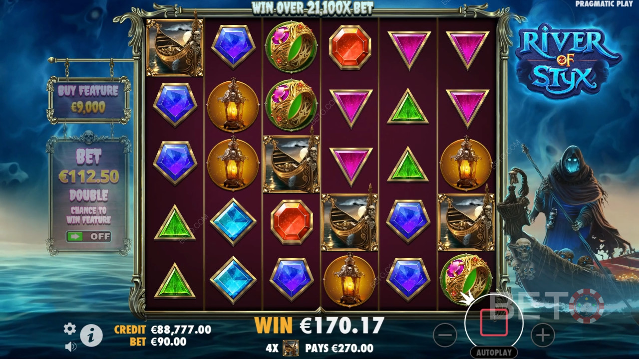 مراجعة River of Styx من BETO Slots