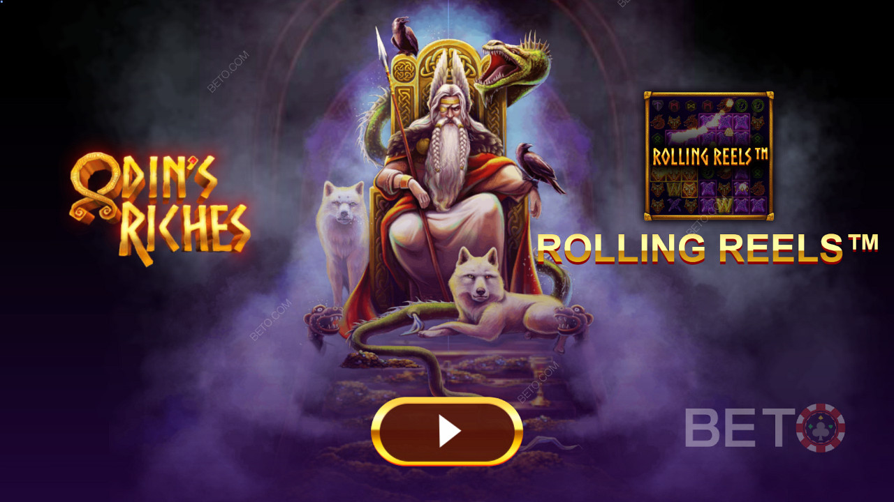 فتحة Odin Riches Nordic مليئة بميزات مثل Rolling Reels
