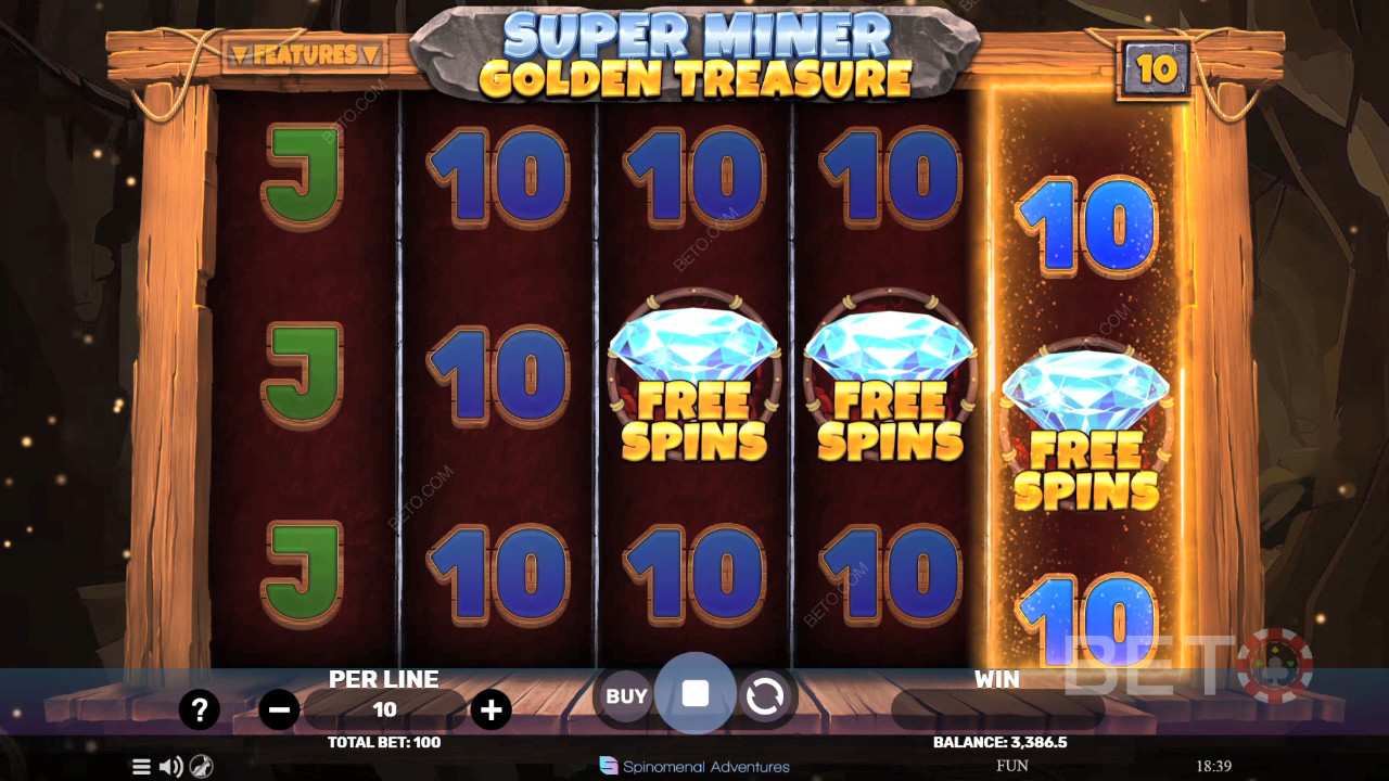 Super Miner - Golden Treasure اللعب المجاني