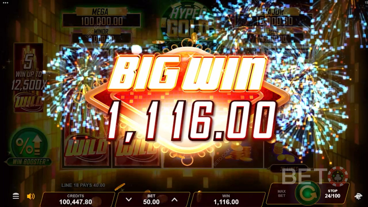 يمكن أن تجعلك Mega Jackpot تربح ما يصل إلى 5000 ضعف حصتك